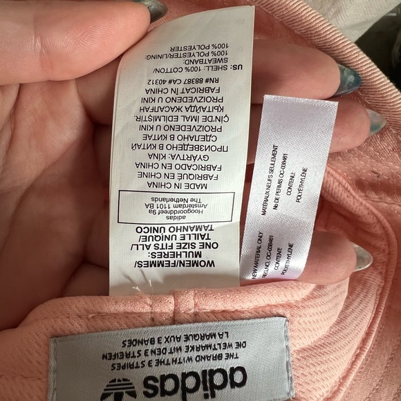 Adidas Pink Bucket Hat EUC - Picture 3 of 3